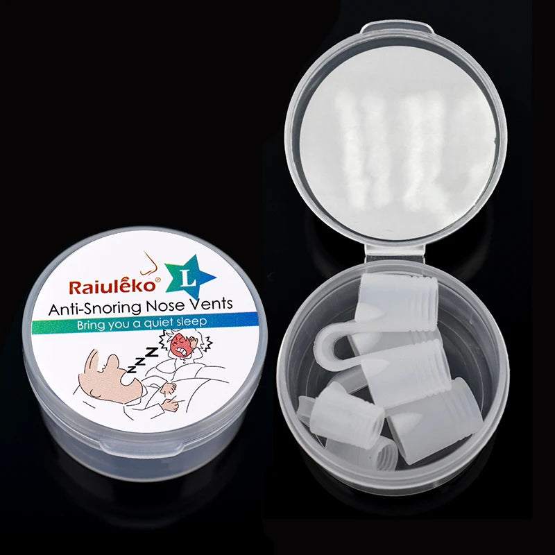 Dilatateur Nasal Anti-ronflement en Silicone souple de qualité médicale, 3 tailles différentes, Ventilation facile à respirer, aide au sommeil, pince-nez