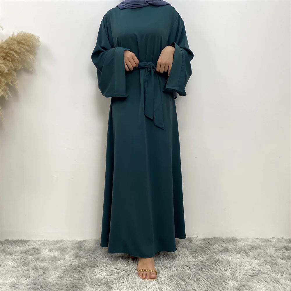 Abaya-Robe longue en dentelle pour femmes musulmanes, mode arabe, couleur Internet, Dubaï, Moyen-Orient, nouvelle collection