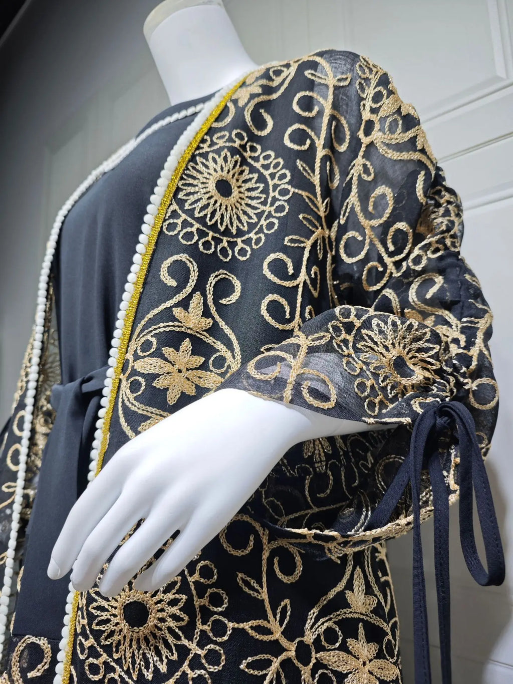 VigoAnne femmes 2025 robe musulmane ensemble moyen-orient deux pièces vêtements islamiques costume solide robe de prière col rond dame dubaï Abaya ensemble