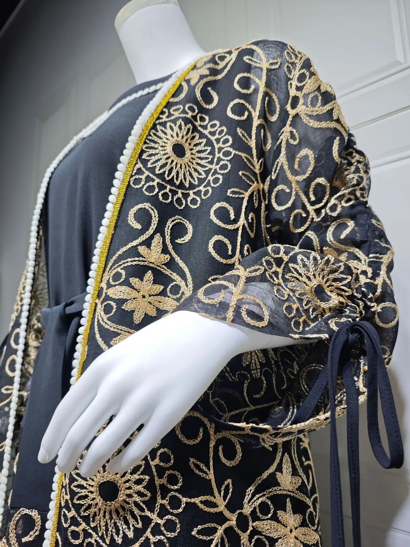 VigoAnne femmes 2025 robe musulmane ensemble moyen-orient deux pièces vêtements islamiques costume solide robe de prière col rond dame dubaï Abaya ensemble