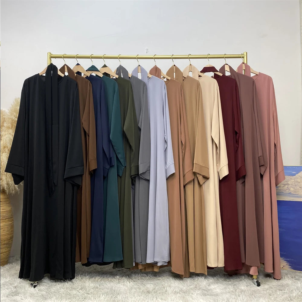 Abaya-Robe longue en dentelle pour femmes musulmanes, mode arabe, couleur Internet, Dubaï, Moyen-Orient, nouvelle collection