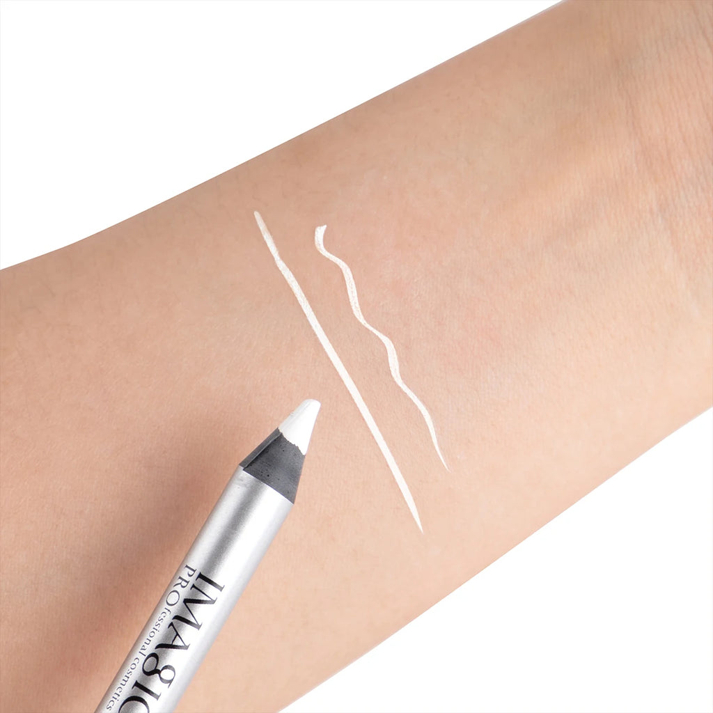 Stylo Eyeliner IMAGIC imperméable, 1 pièce, outil cosmétique de beauté de maquillage noir + 1 taille-crayon
