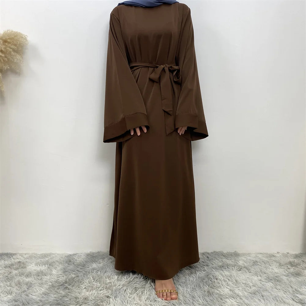 Abaya-Robe longue en dentelle pour femmes musulmanes, mode arabe, couleur Internet, Dubaï, Moyen-Orient, nouvelle collection