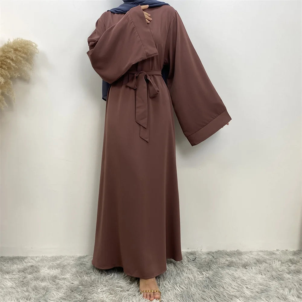 Abaya-Robe longue en dentelle pour femmes musulmanes, mode arabe, couleur Internet, Dubaï, Moyen-Orient, nouvelle collection