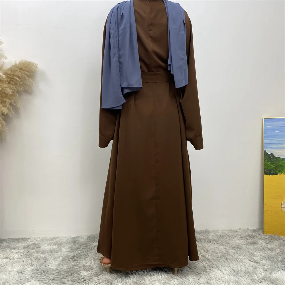 Abaya-Robe longue en dentelle pour femmes musulmanes, mode arabe, couleur Internet, Dubaï, Moyen-Orient, nouvelle collection