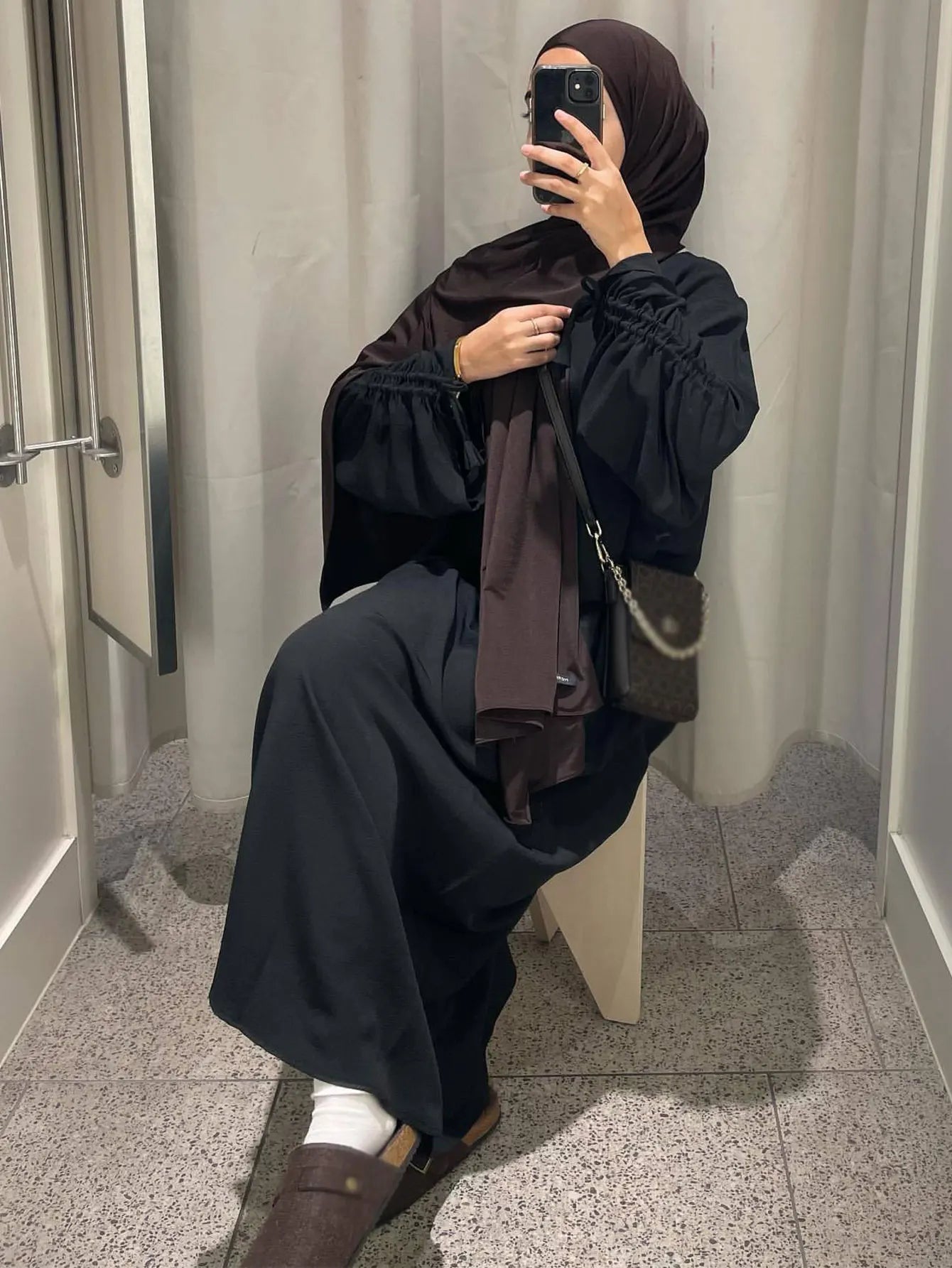Eid Robe islamique modeste pour femmes Abaya à lacets manches maroc décontracté Ramadan robes prière caftan dubaï Robe longue musulmane