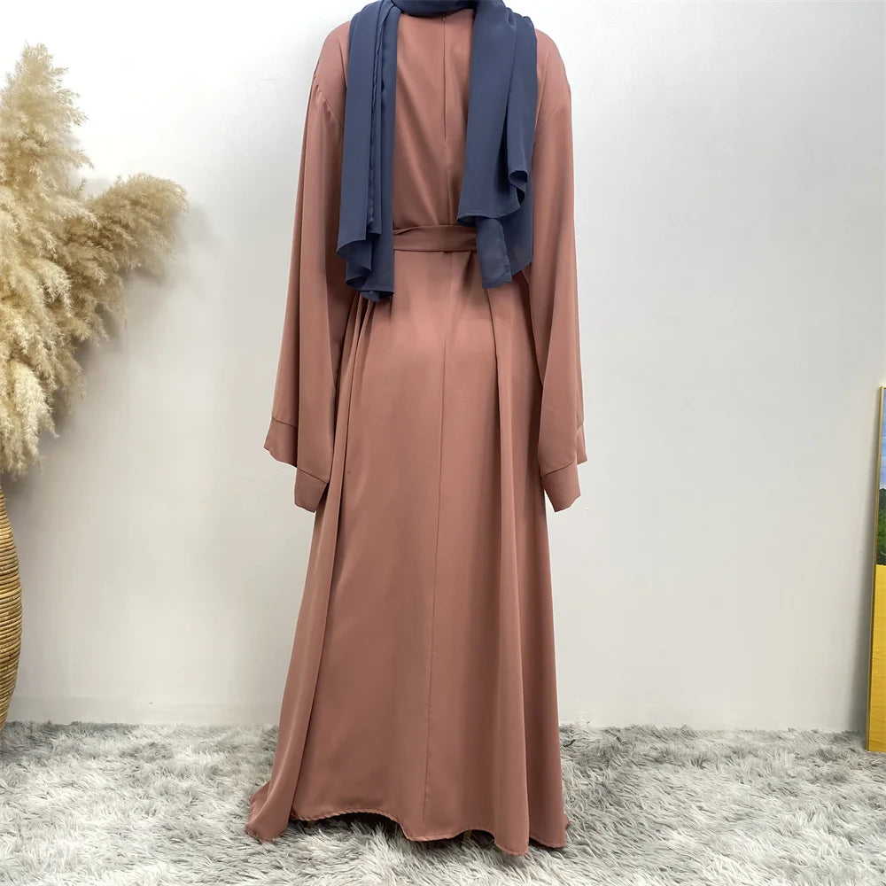 Abaya-Robe longue en dentelle pour femmes musulmanes, mode arabe, couleur Internet, Dubaï, Moyen-Orient, nouvelle collection