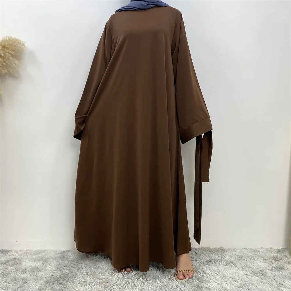 Abaya-Robe longue en dentelle pour femmes musulmanes, mode arabe, couleur Internet, Dubaï, Moyen-Orient, nouvelle collection
