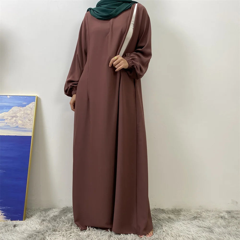 Meilleur chaud musulman 2 fermetures éclair sur le devant allaitement dubaï Abaya vacances femmes robes de jour pour Eid Uae Ramadan vêtements caftan noir