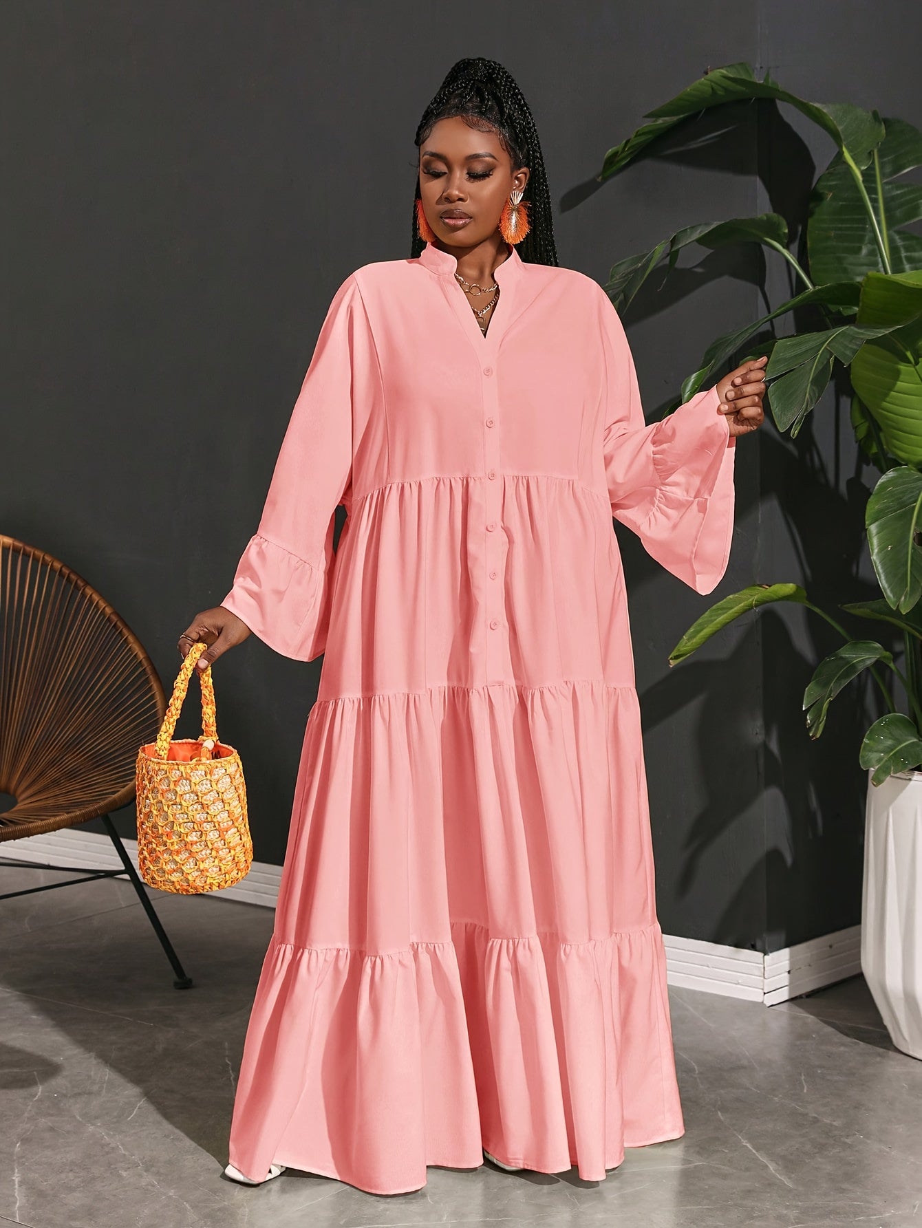 Robe de manteau élégante