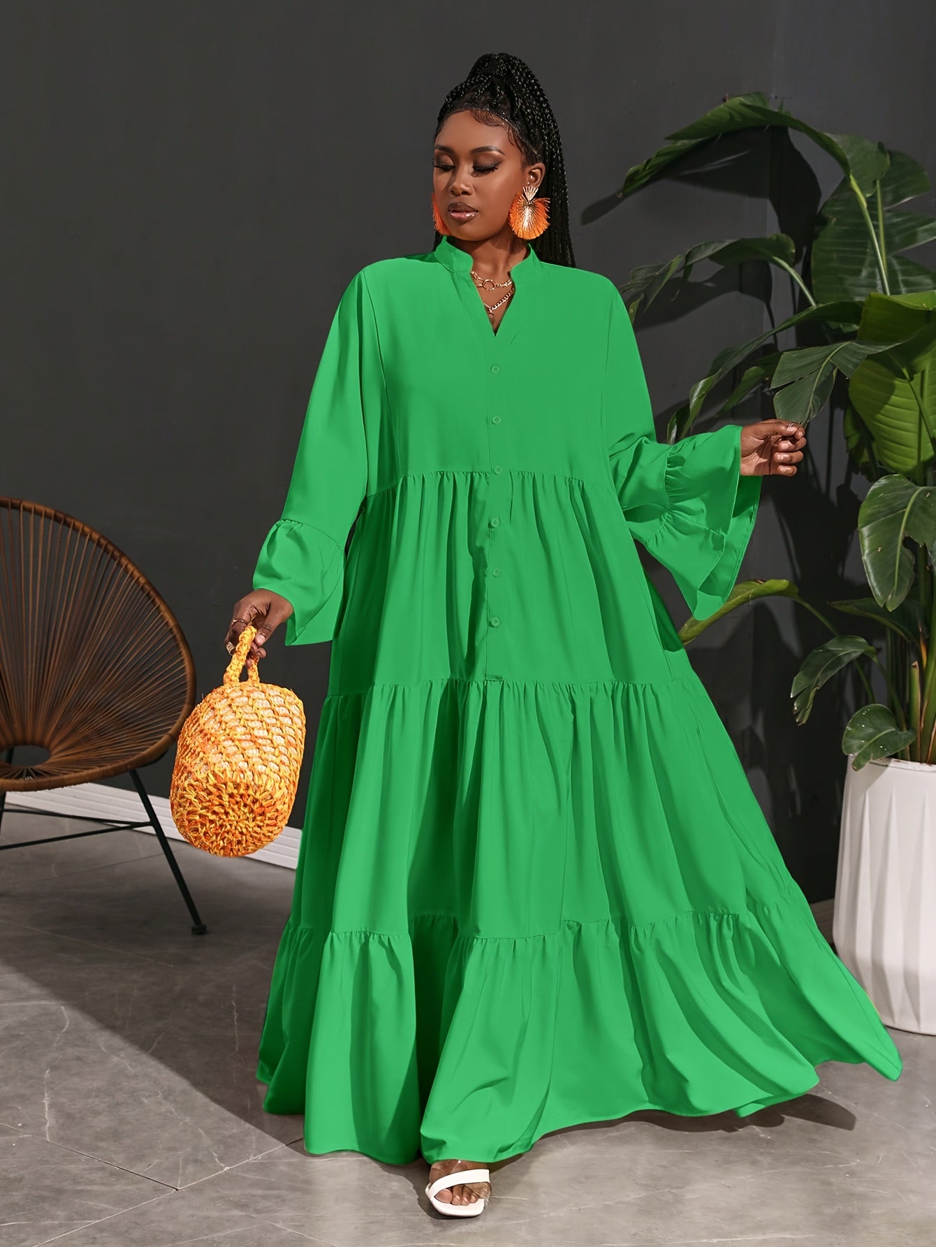 Robe de manteau élégante