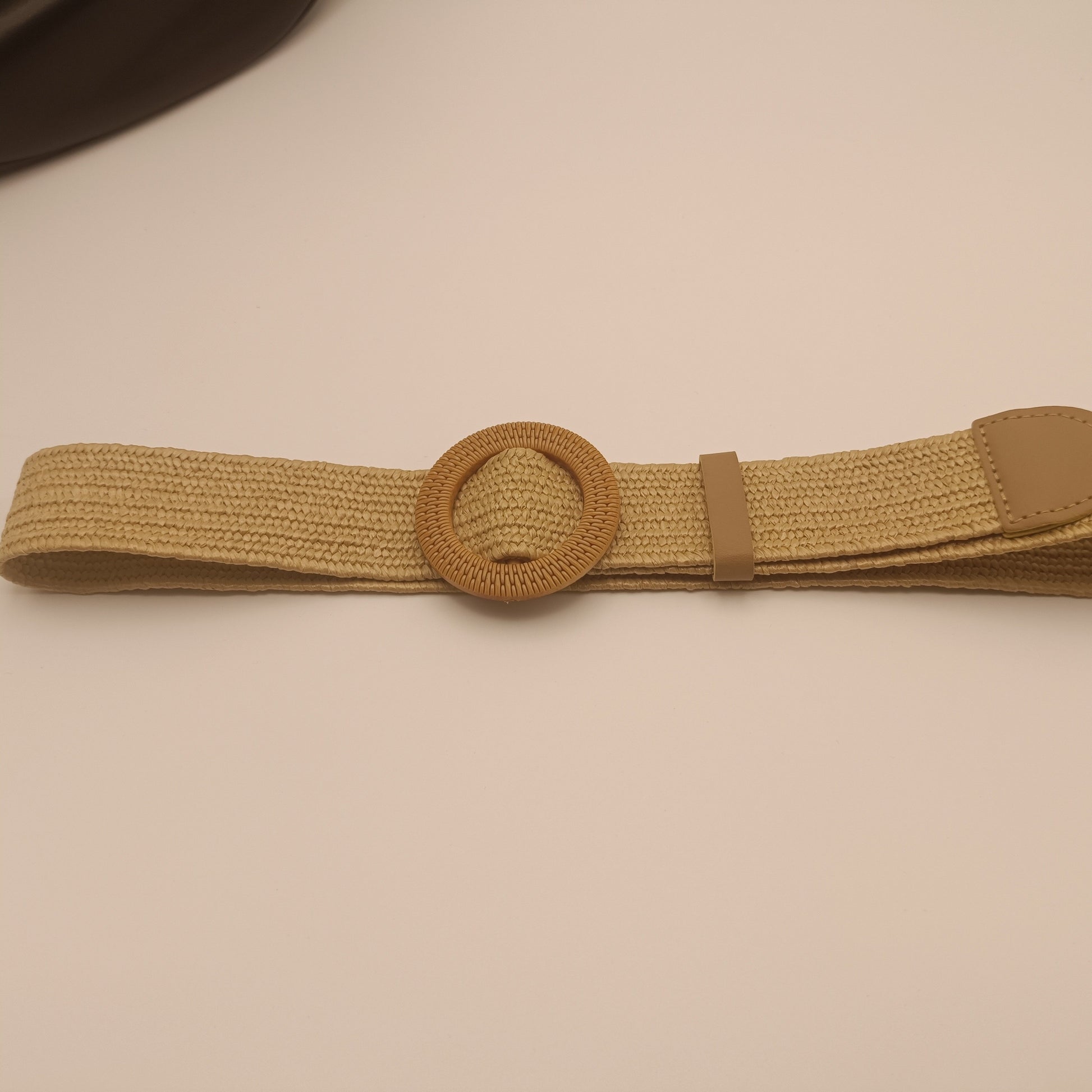 Ceinture tissée élastique décontractée de style bohème pour femmes