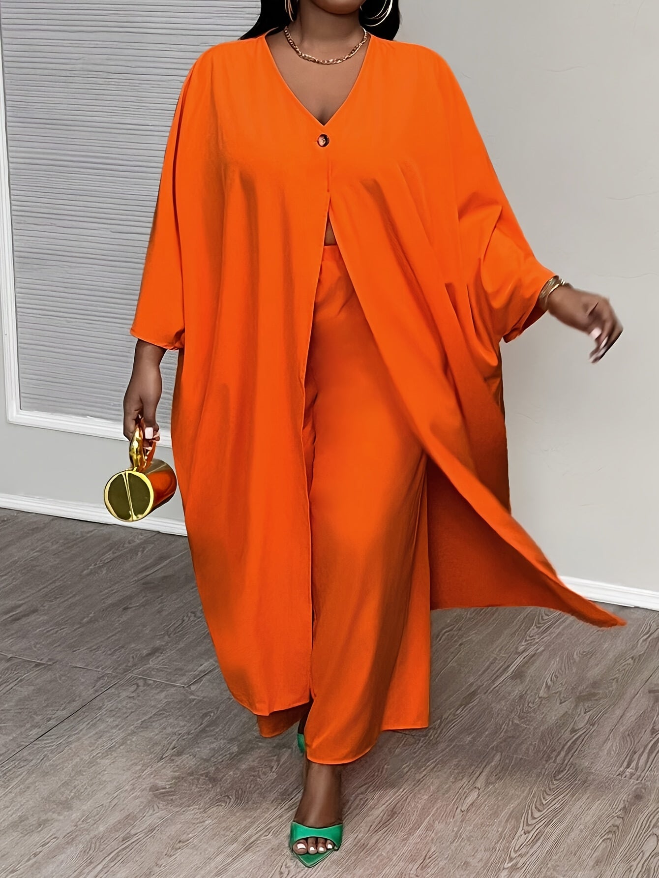 Costume décontracté grande taille pour femmes