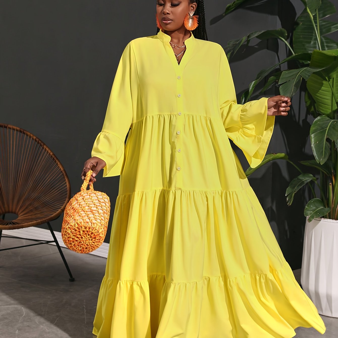 Robe de manteau élégante
