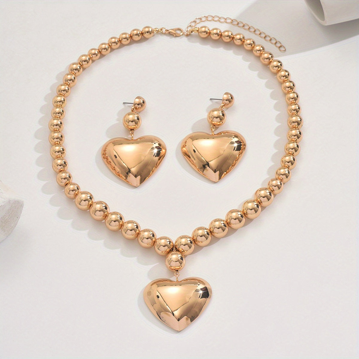 Ensemble de bijoux pour femmes de style de 3 pièces