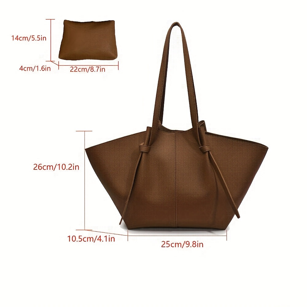 Ensemble de sacs pour femmes Casual Commute Sac à bandoulière simple Polyvalent Grande