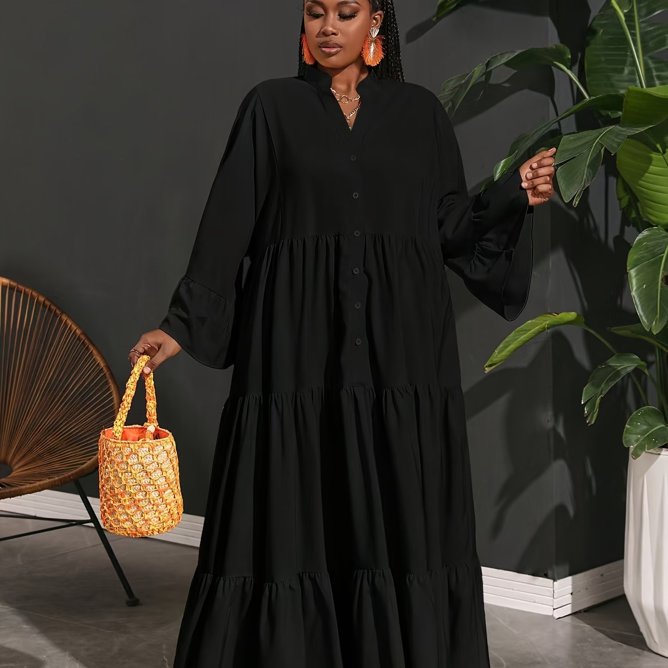 Robe de manteau élégante