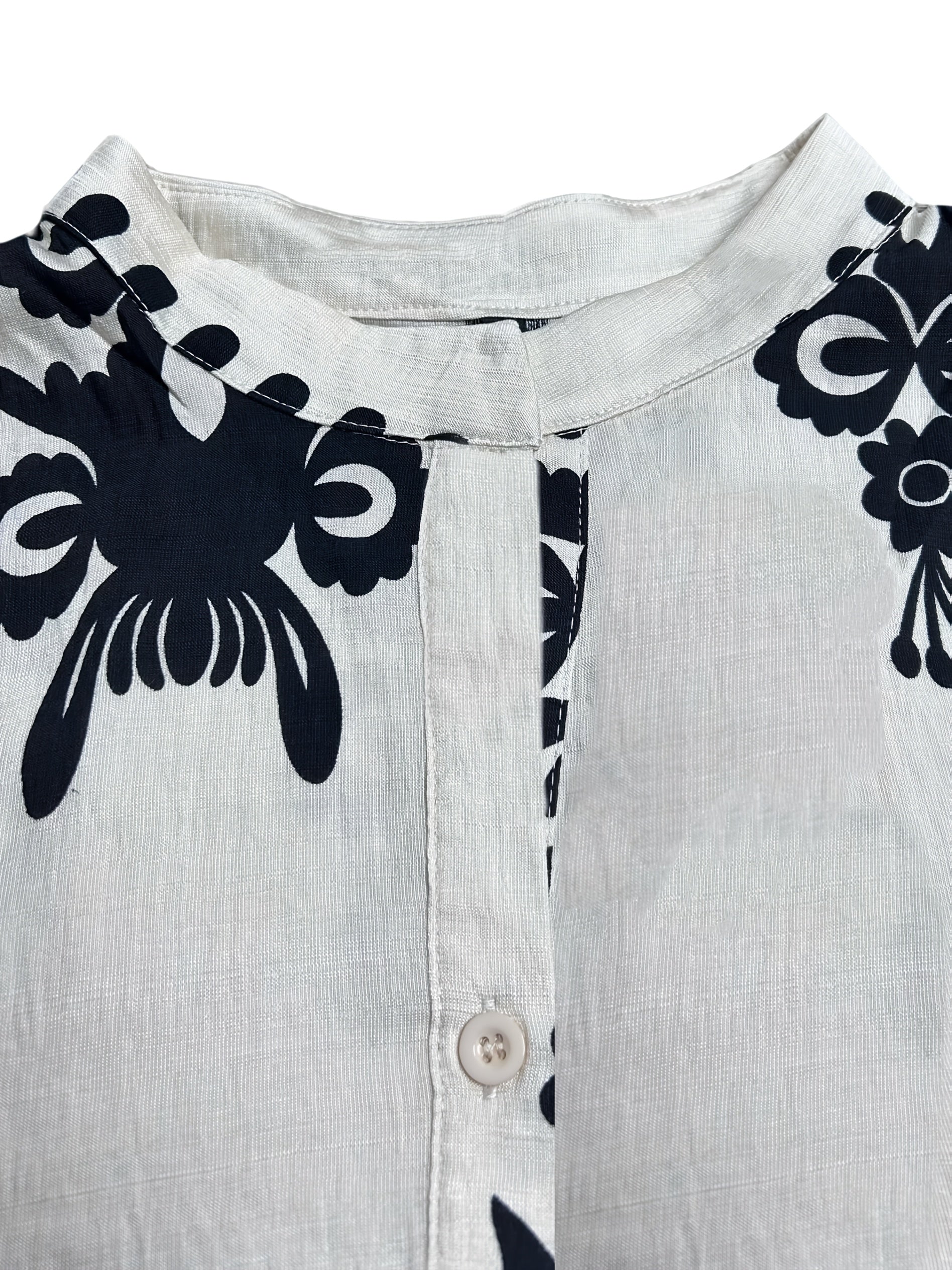 Robe A-Line élégante à manches floral