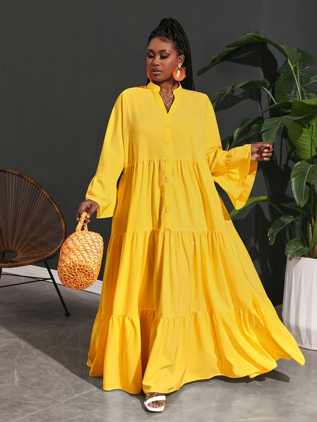 Robe de manteau élégante